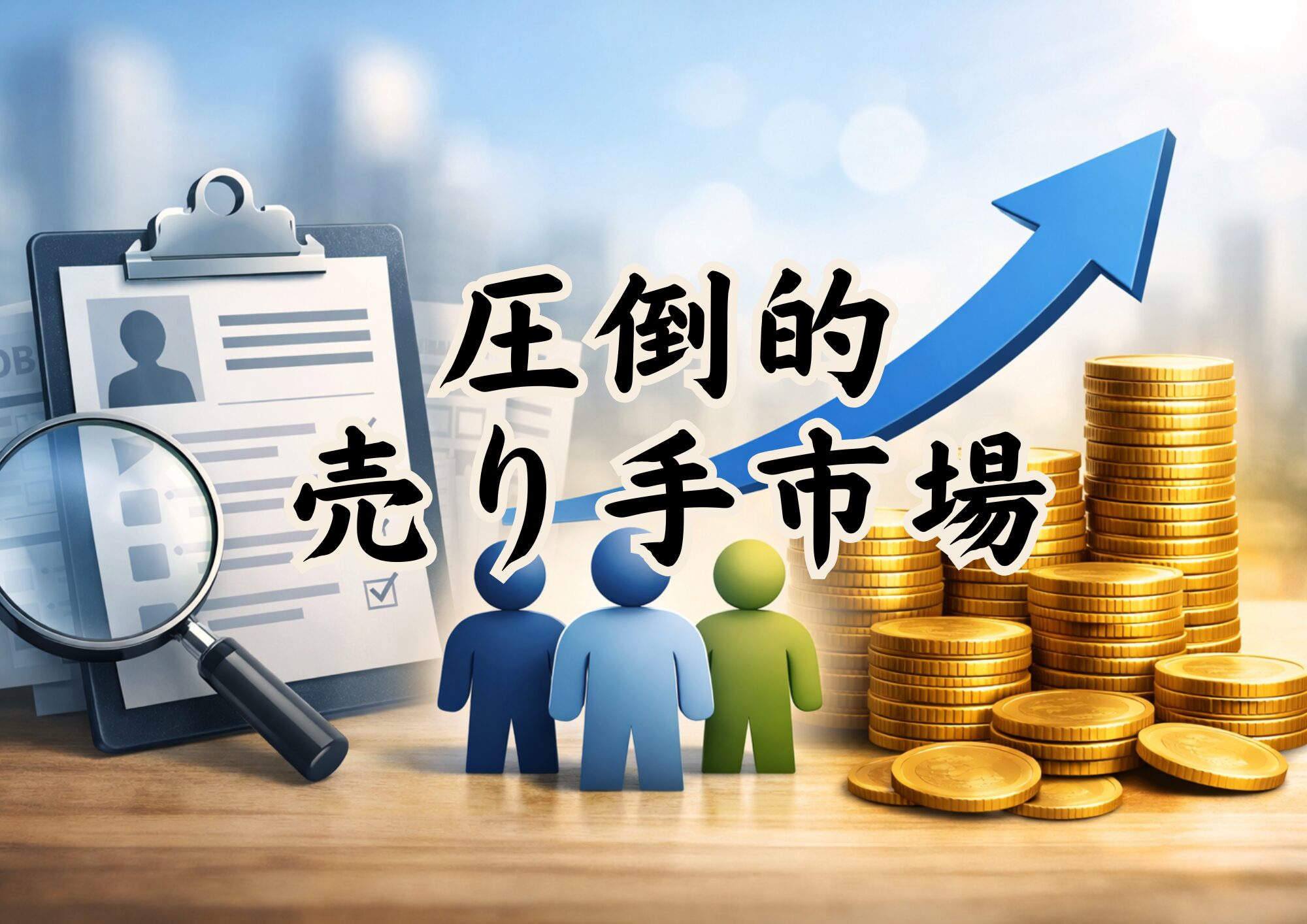今は売り手市場?有効求人倍率と賃金上昇データから見る労働市場の現実